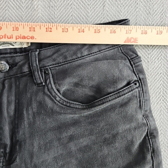 Jeanius Akademiks Jeans Men's Size 32x30 Black Straight Fit Quality Demin - Picture 13 of 16